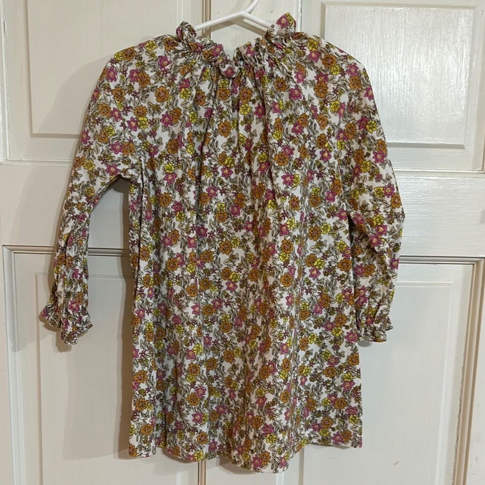 EUC Little laundry Floral cord top size 4t